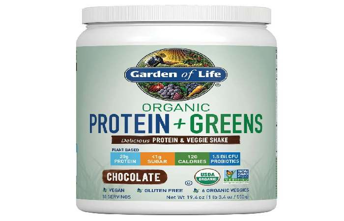 Garden of Life Organic Vegan Sports Protein Powder